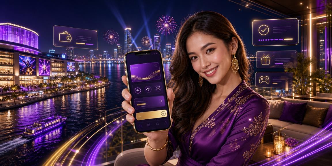 Pengguna cx729 di Johor menggunakan aplikasi kasino mudah alih pada telefon pintar