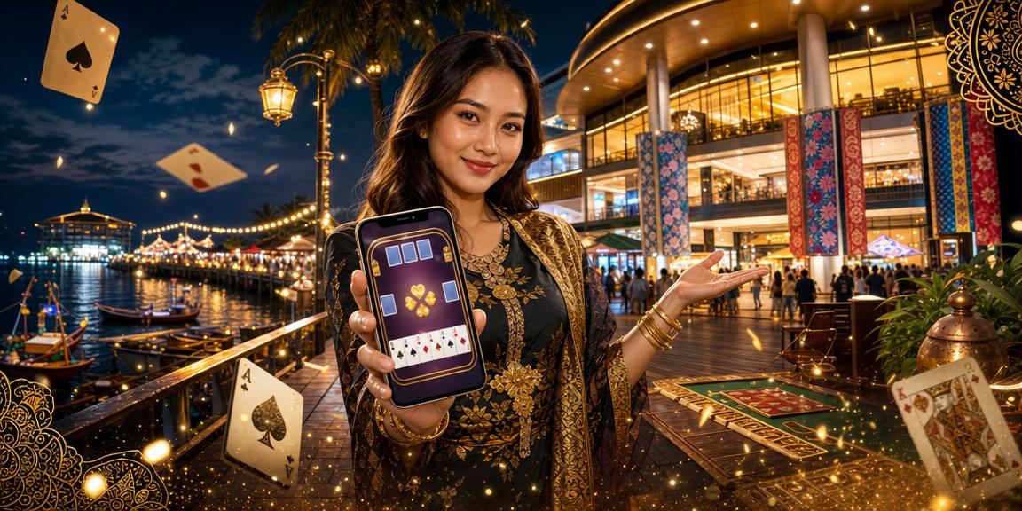 Permainan Teen Patti dalam talian dengan suasana kasino Malaysia