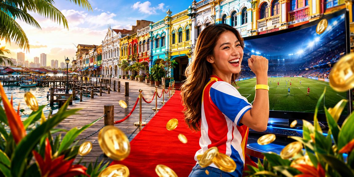 Pemain Malaysia menikmati pertaruhan sukan di cx729 melalui telefon pintar di Pulau Pinang