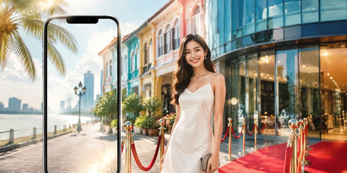 Pemain mendaftar akaun cx729 melalui telefon pintar di Pulau Pinang
